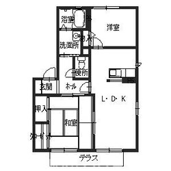 コーラルクィーンBの物件間取画像